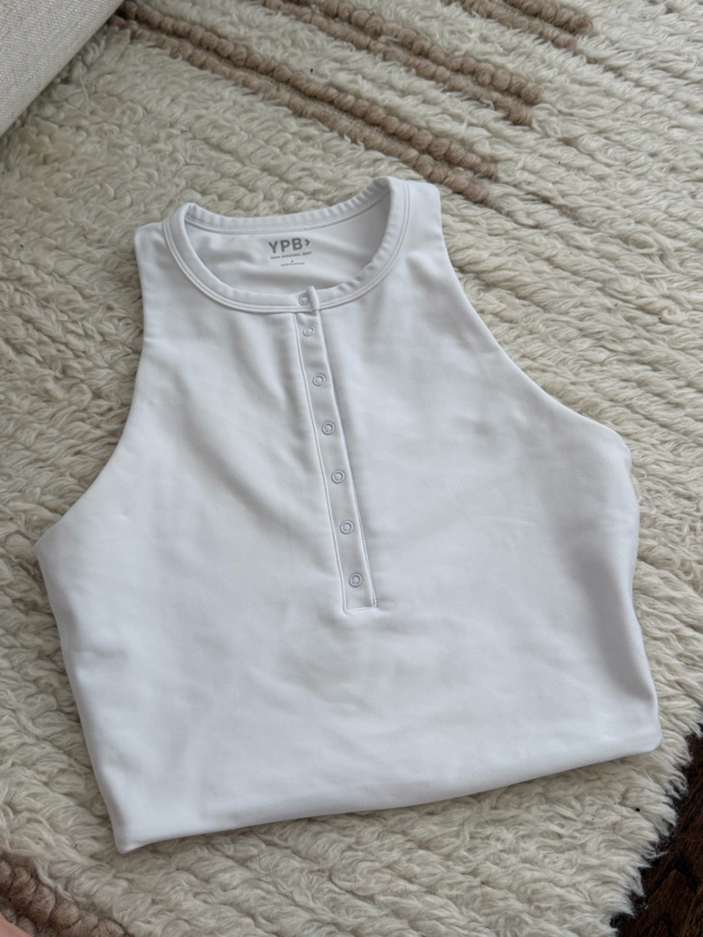 Abercrombie & Fitch YPB Snap-Front Exercise Tank